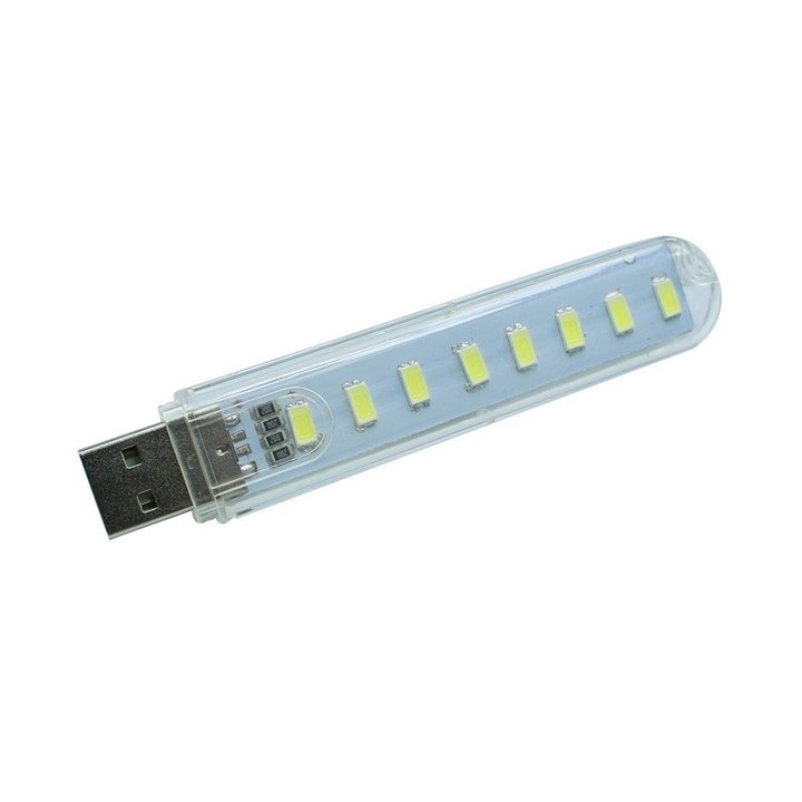 Đèn LED dùng cổng USB cho máy tính, laptop Vàng