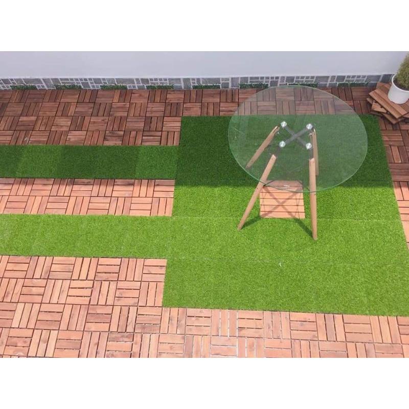 Vỉ gỗ lót sàn 12 nan 30cm×30cm