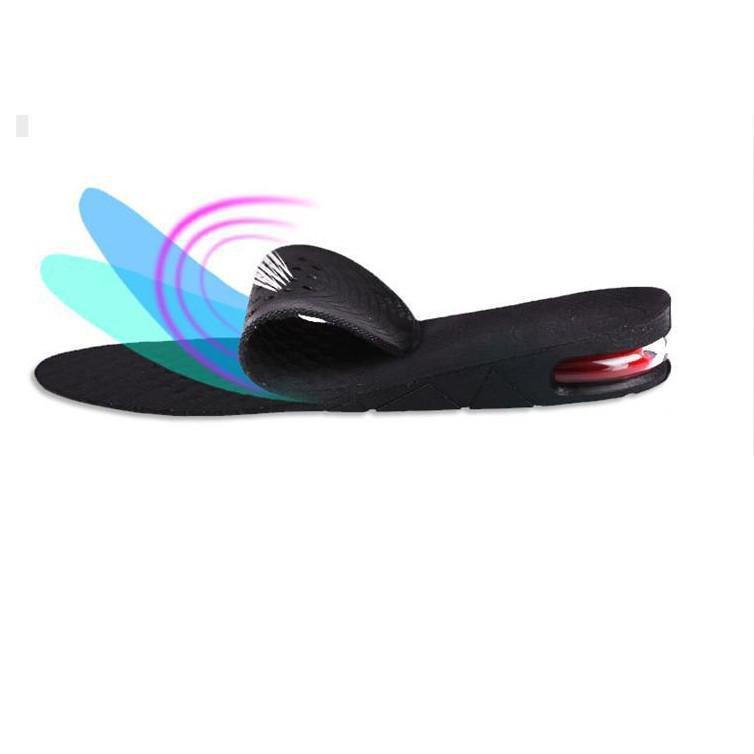 Bộ 2 Lót giày tăng chiều cao BÍ MẬT 3cm đệm khí cả bàn