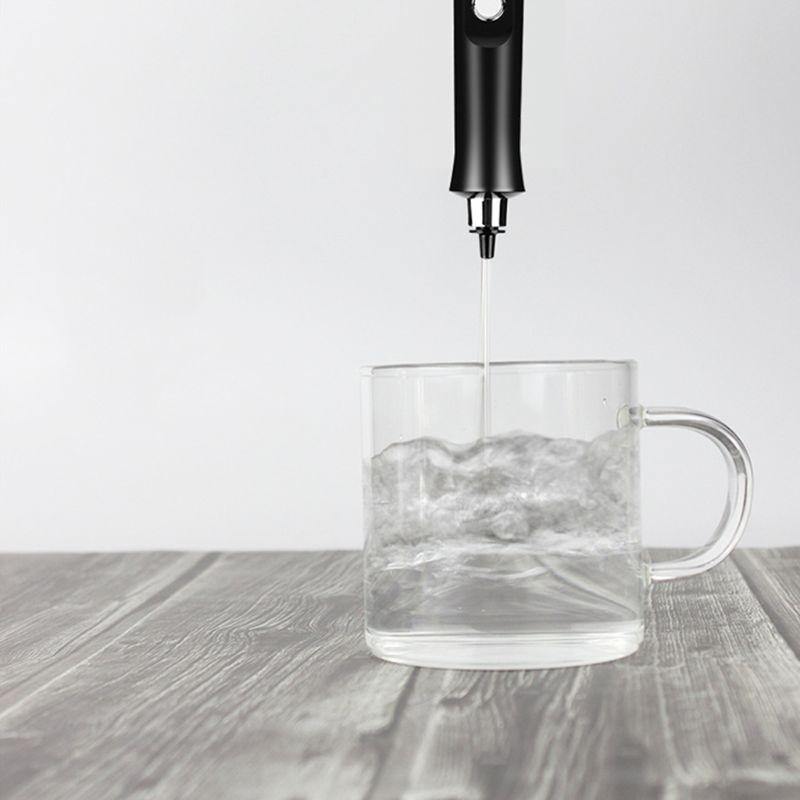 USB Sạc Bọt Sữa Phối 2 Máy Đánh Trứng Cầm Tay 3 Tốc Độ Sữa Sữa Rửa Mặt Foamer Cho Cappuccino, trứng Be Máy Xay Sinh Tố Mini Được Xây Dựng Trong Pin