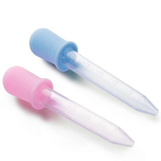 Set 2 Ống Hút Sữa, Bón Thuốc Tiện Lợi Dễ Sử Dụng Cho Bé Yêu Loại 5ml