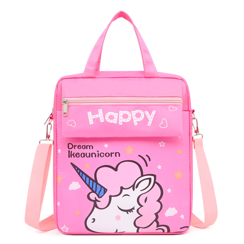 Túi xách đeo chéo cho bé kèm hộp bút xinh xắn size 31*26cm