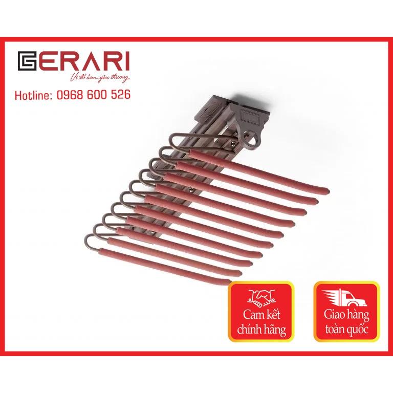 Giá vắt quần âu ray giảm chấn Gerari