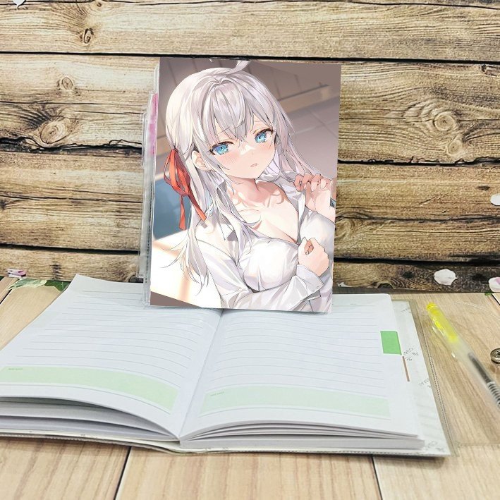 Sổ tay kèm bút Light Novel Arya-San bàn bên thi thoảng lại thả thính tôi bằng tiếng nga/ Sổ viết light novel Arya-san