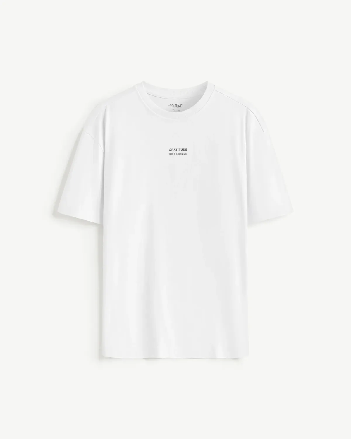 Áo thun nam ngắn tay hình in. Loose - RT 10F24TSS032R1 | ROUTINE CÀ MAU