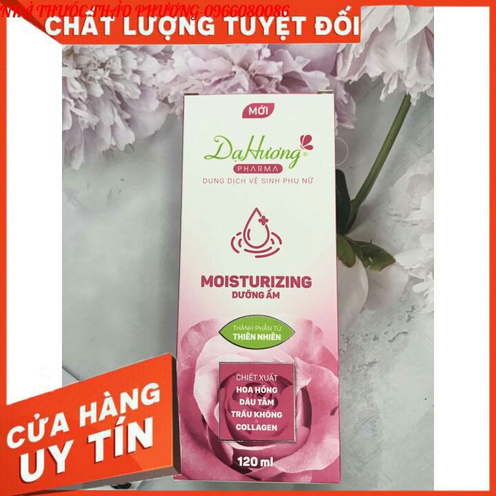 Dung dịch vệ sinh phụ nữ Dạ Hương Pharma chai 120ml