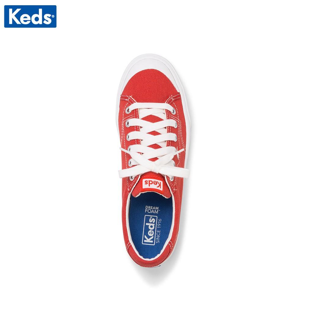 Giày Keds Nữ - Crew Kick 75 Canvas Red - KD061177