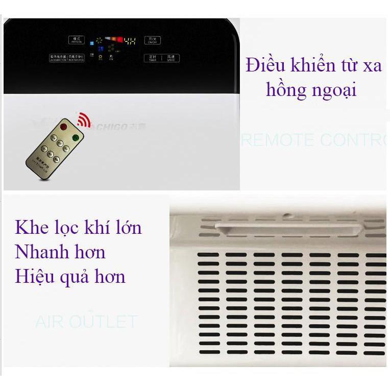 Máy lọc không khí và khử mùi CHIGO màn hình LCD có remote 2019 KJF210-C01 - ShopToro - AsiaMart