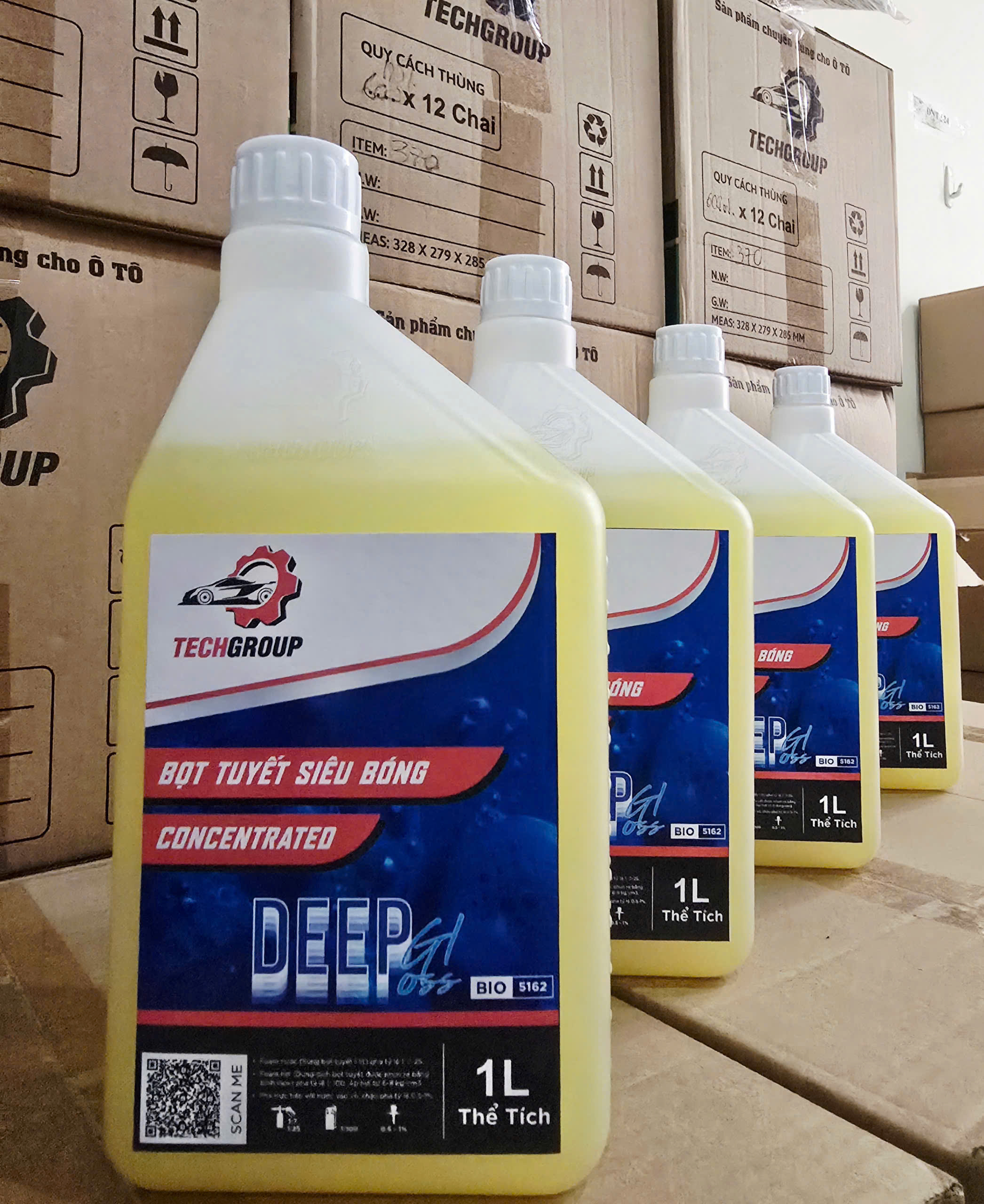 Bọt Tuyết Sieu Bóng Techgroup 5162 1 Lít