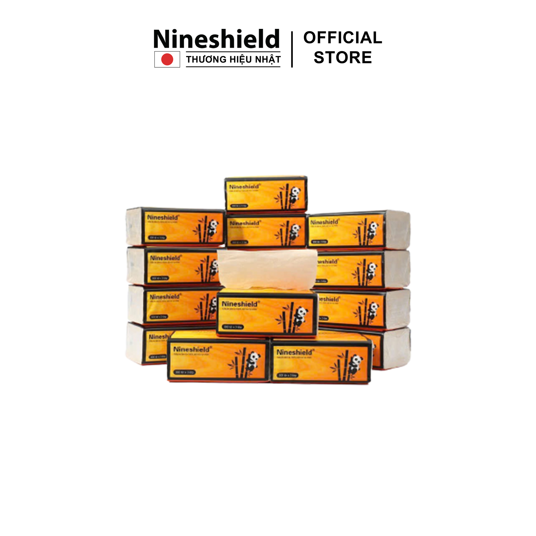 Giấy ăn Gấu Trúc Nineshield