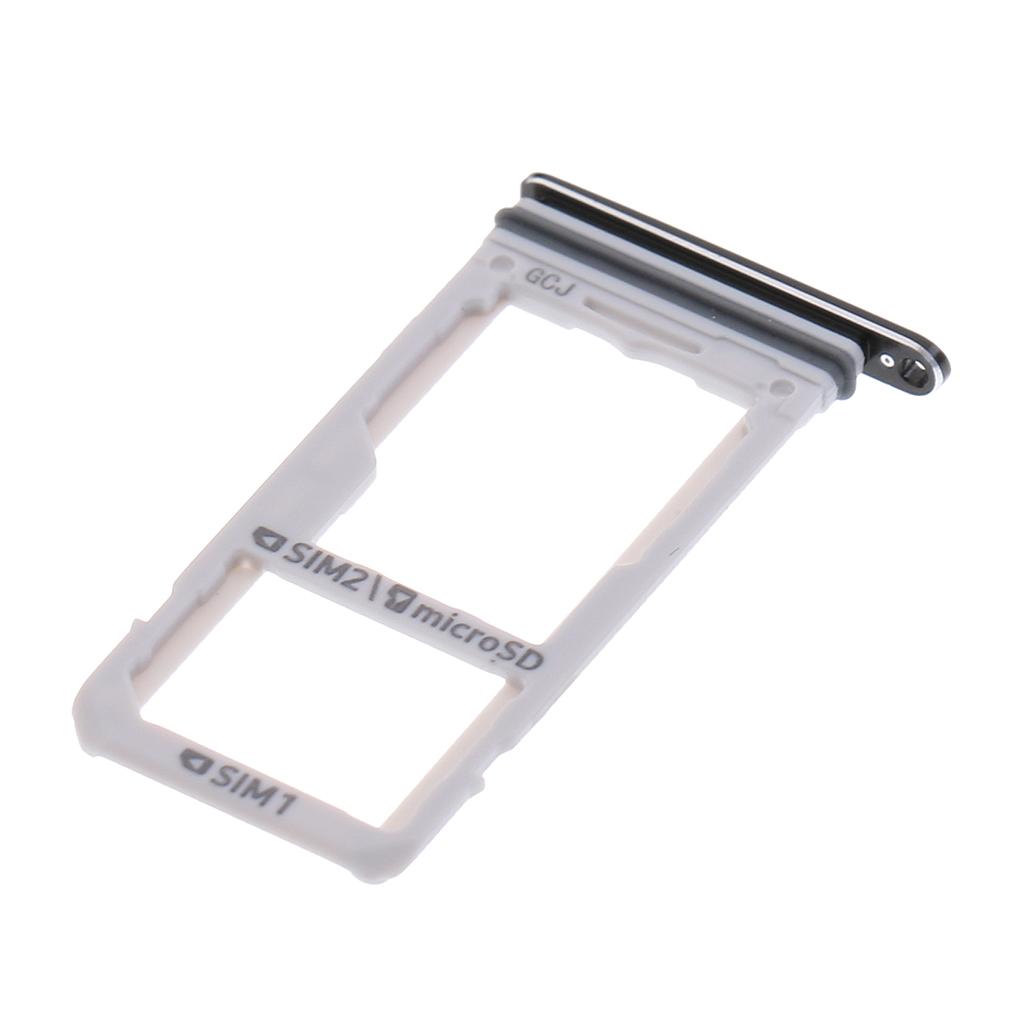 Replacement SIM Card +Micro SD Card Reader Holder Slot Tray Frame Repair Kit for Samsung Galaxy S8 S8+ S8 Plus