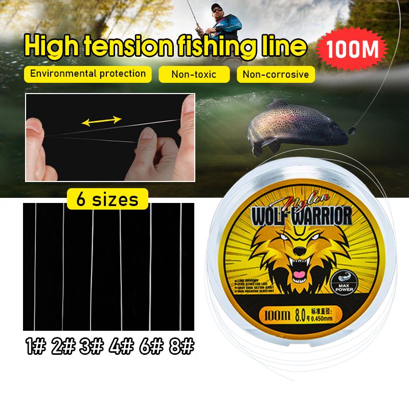 Dây dù câu cá giá rẻ siêu bền, dai mịn, chịu tải tốt, chuyên câu lure, câu đơn, dễ sử dụng