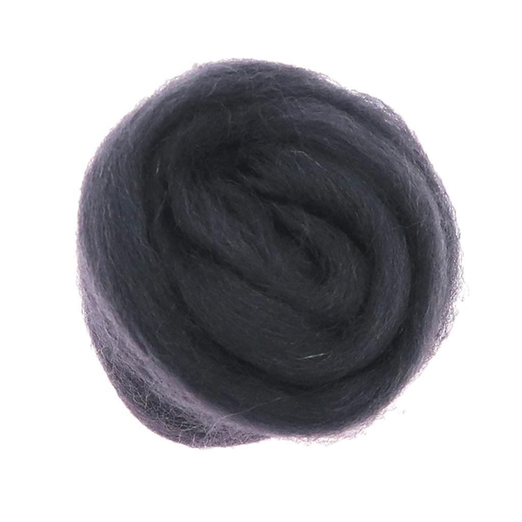 1 Piece 10g Soft Wool Roving Felting Wool for DIY Needle Felting Craft Materials
