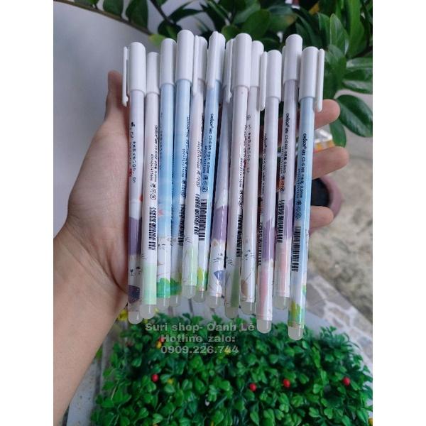 Hộp 12 cây bút gel mực tím xoá được G50 dành cho học sinh tiểu học
