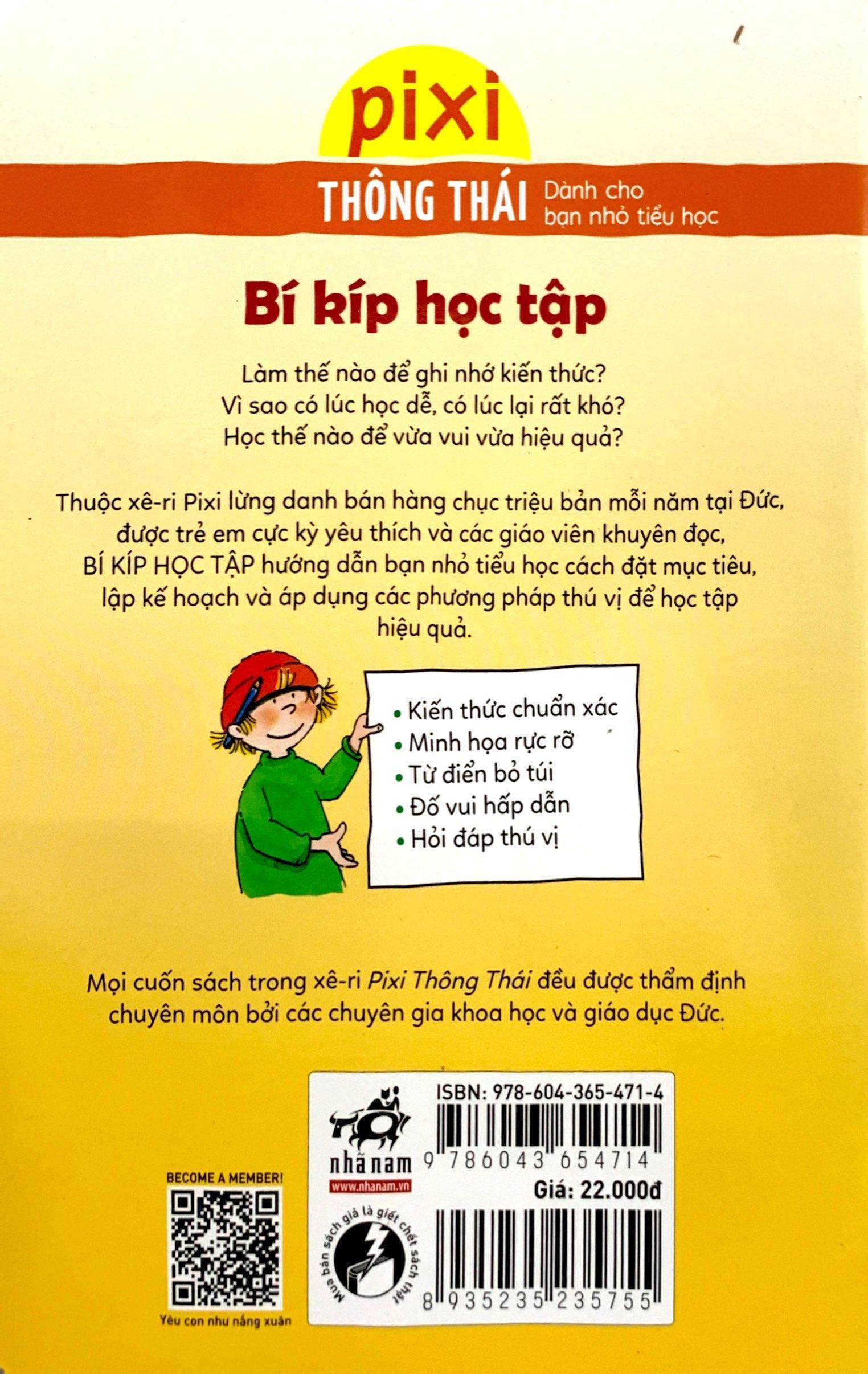 Pixi Thông Thái - Bí Kíp Học Tập