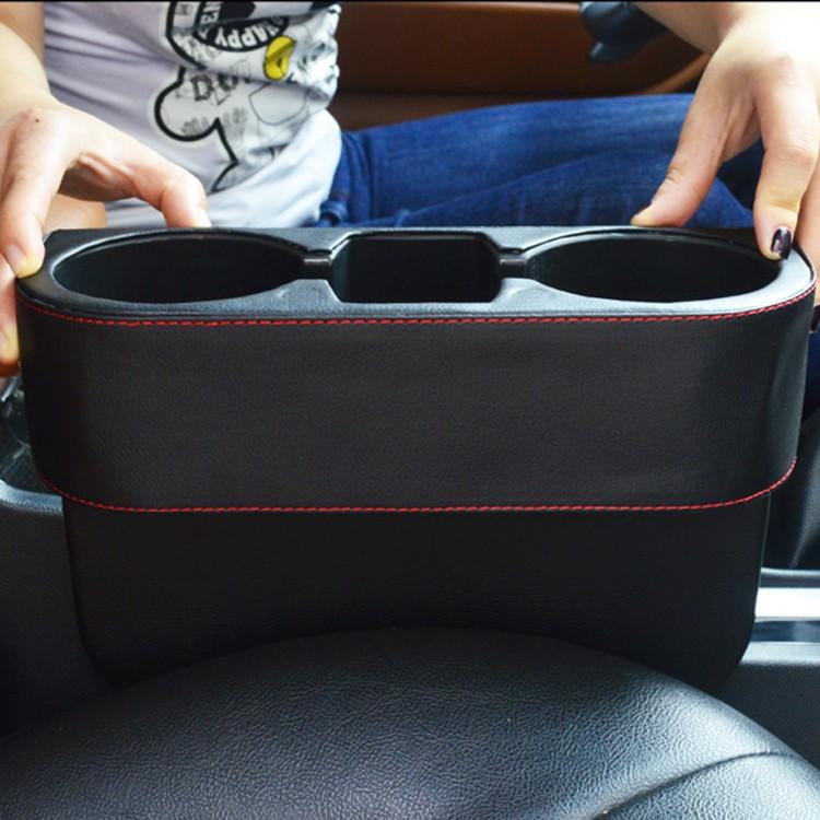Khay Để Đồ Khe Ghế Trước Ô Tô Cao Cấp