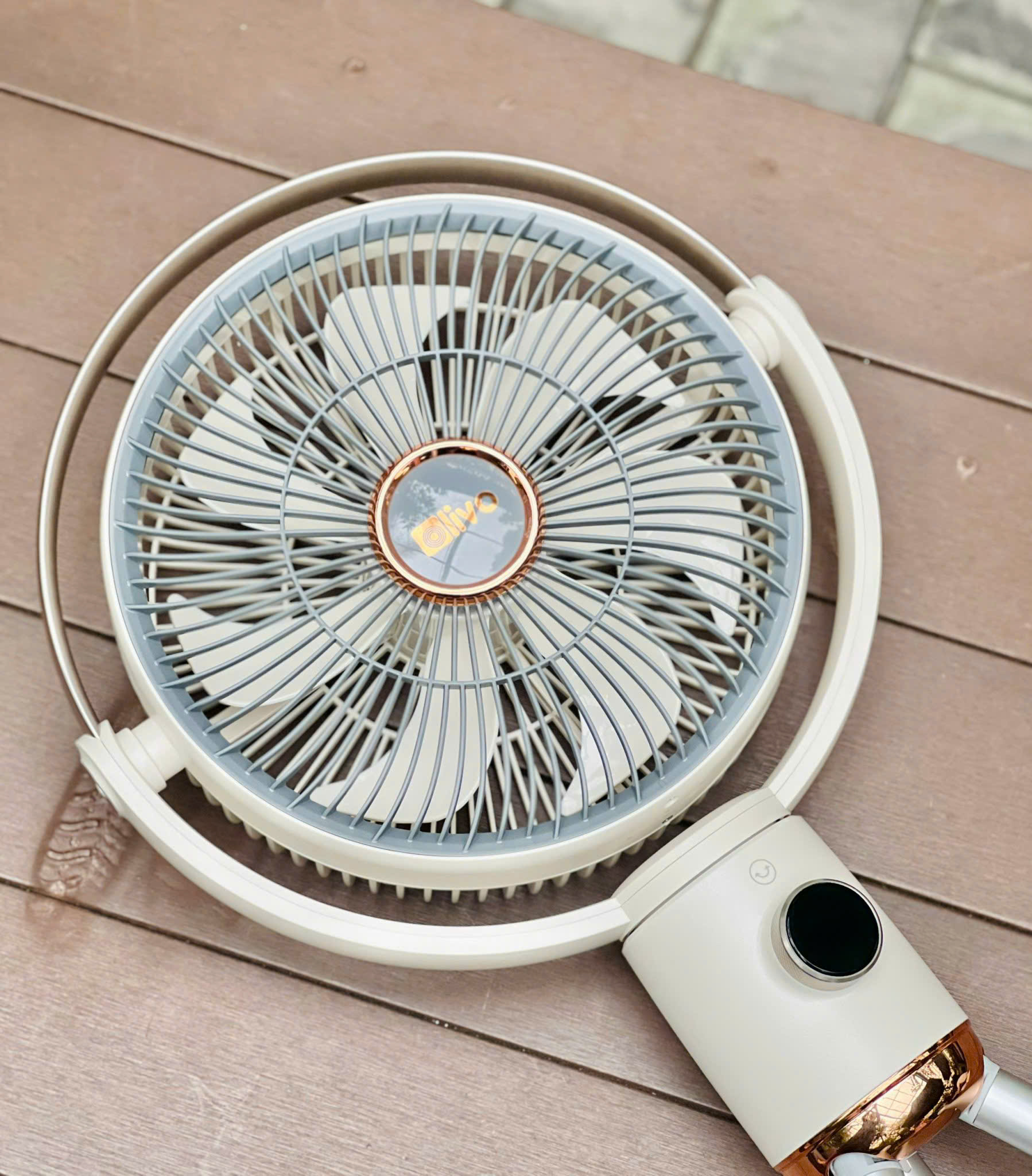 [Hàng chính hãng] Quạt Tuần Hoàn Không Khí – Quạt Không Dây OLIVO WF1 – Chạy Êm, Sạc Nhanh 2.5h, Hoạt Động Bền Bỉ 48h – Gấp Gọn Dễ Dàng