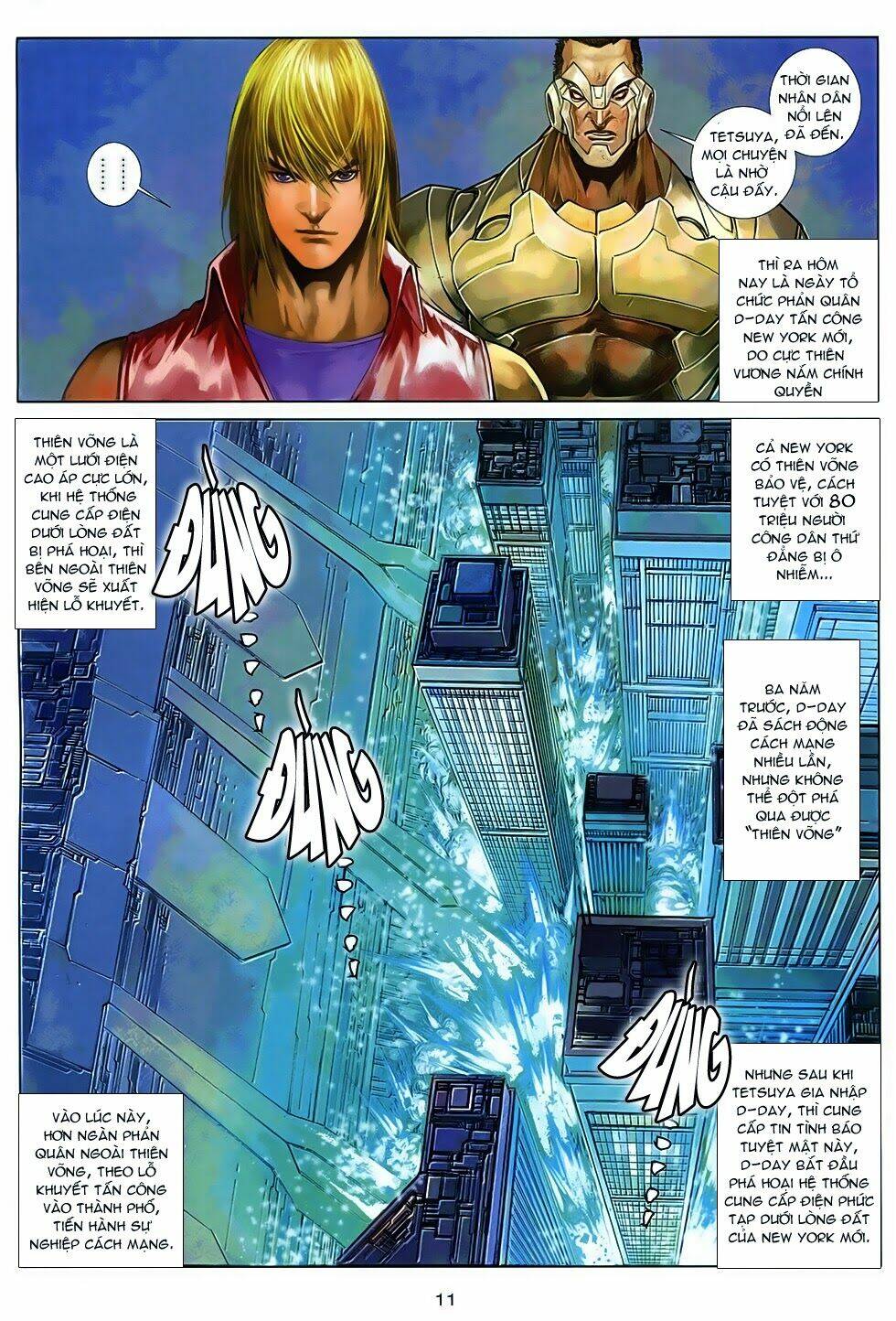 ba động quyền z hadouken zero chapter 11 11