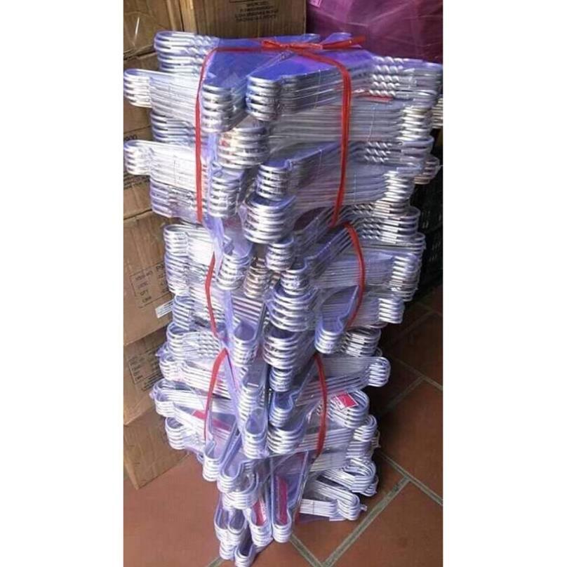 Vỉ 10 móc áo nhôm treo quần áo cao cấp