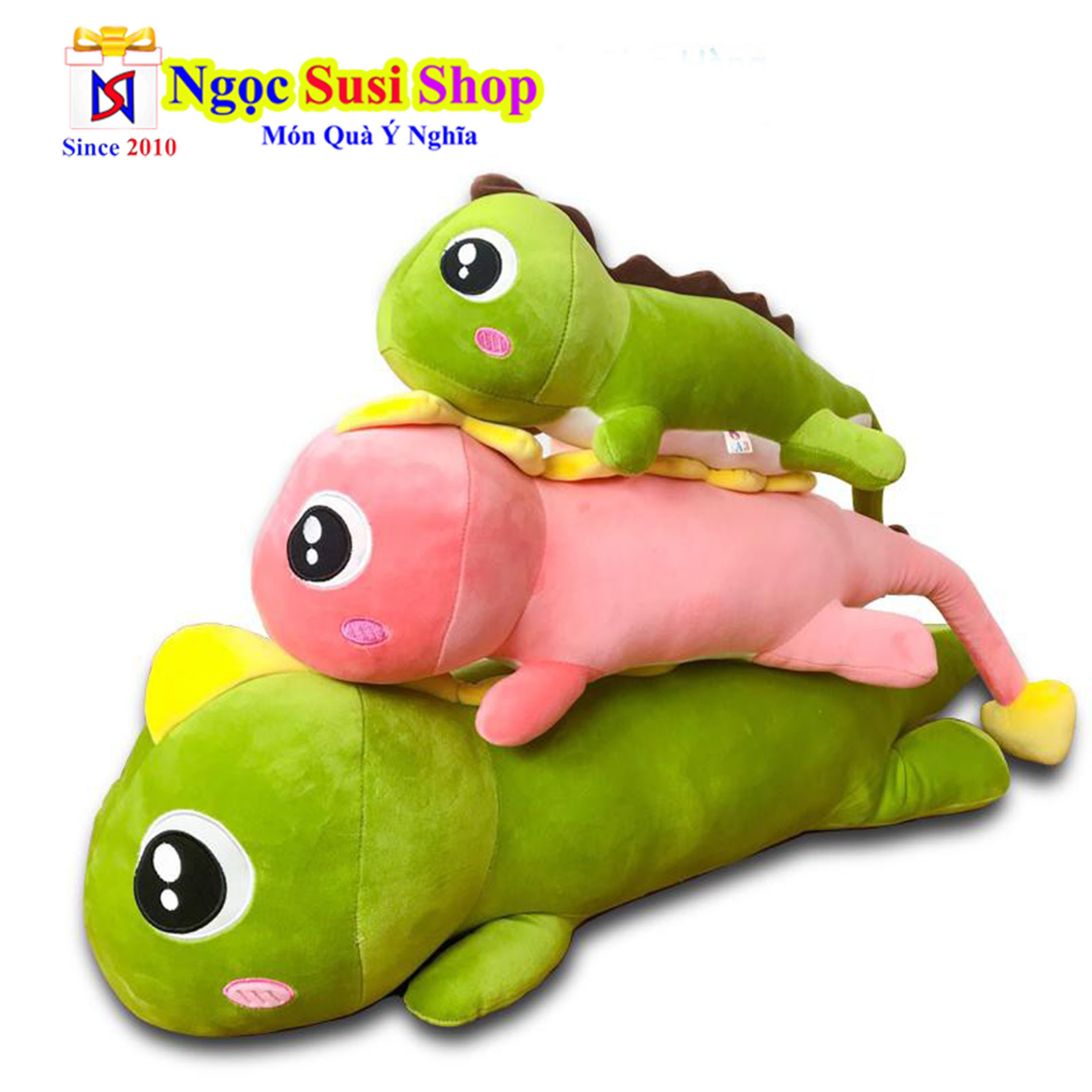 GẤU BÔNG KHỦNG LONG MẮT LỒI KHỔNG LỒ