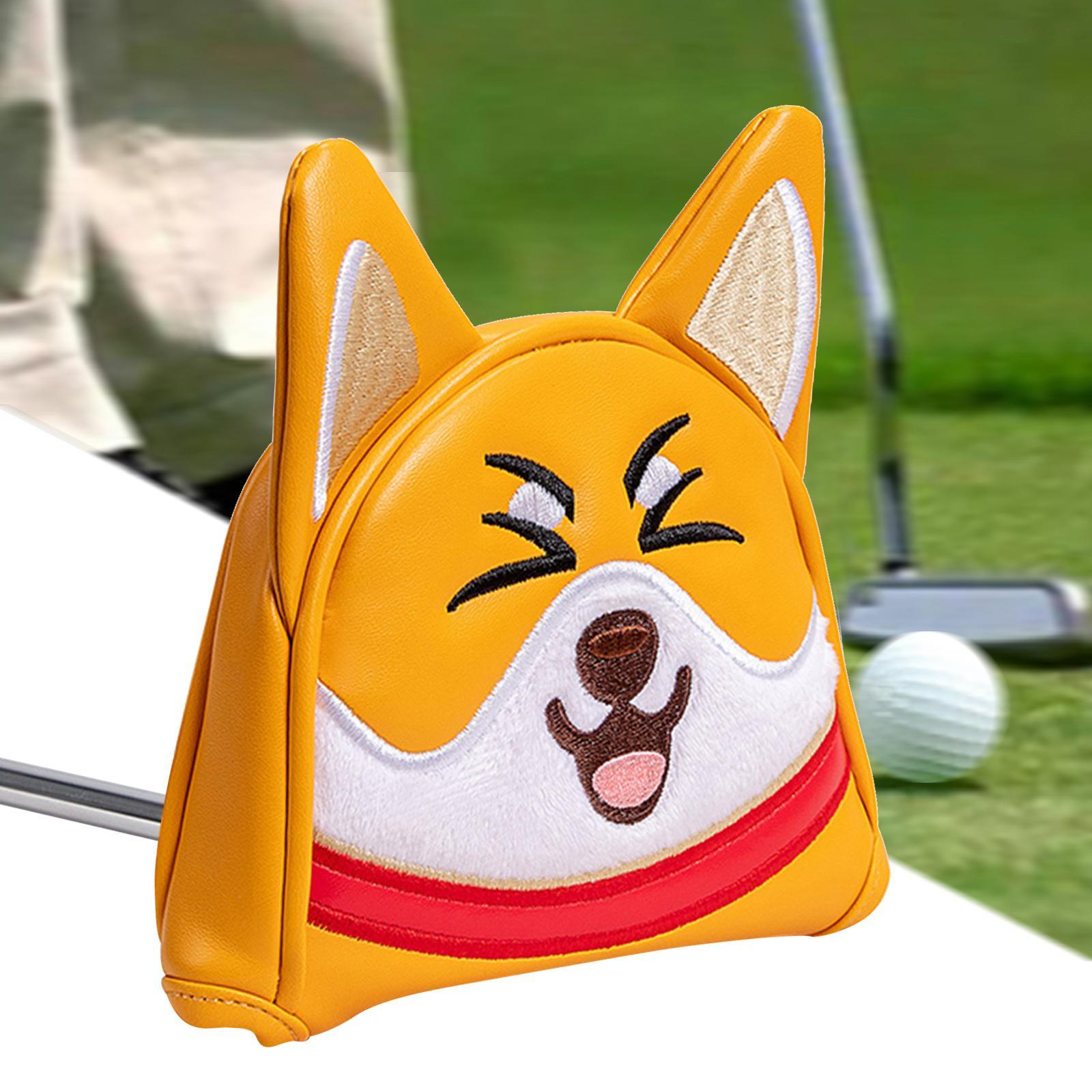 Golf Headcover Protection Guard Outdoor Sports Golf Mallet Putter Head Cover