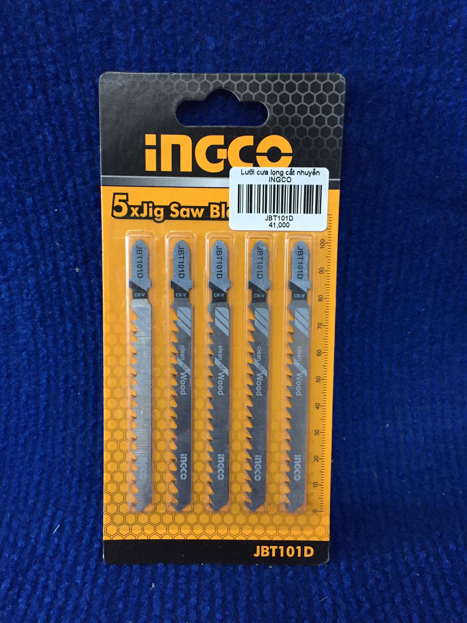 BỘ LƯỠI CƯA LỌNG GỖ 5 CÂY INGCO JBT111C, JBT101D, JBT244D - HÀNG CHÍNH HÃNG