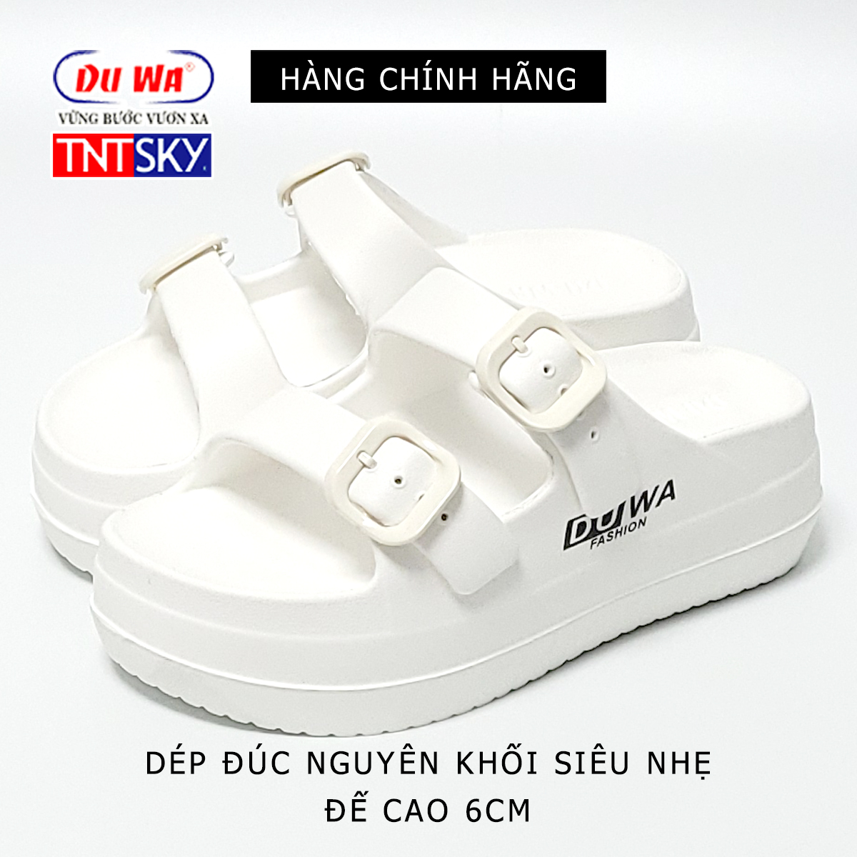 Dép Nữ Quai Ngang Đúc Liền Khối Siêu Nhẹ - Hàng Chính Hãng - TK521