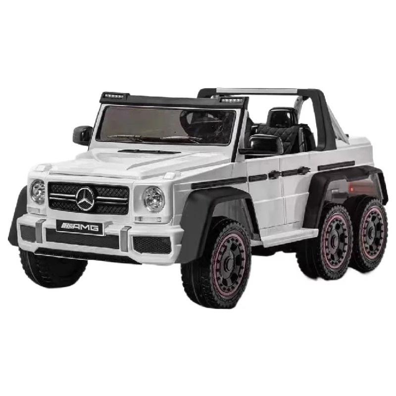 Xe Ô tô điện trẻ em G63 AMG Mercedes (6 bánh,6 động cơ,2 chân ga, Ghế da, BH 1 năm)