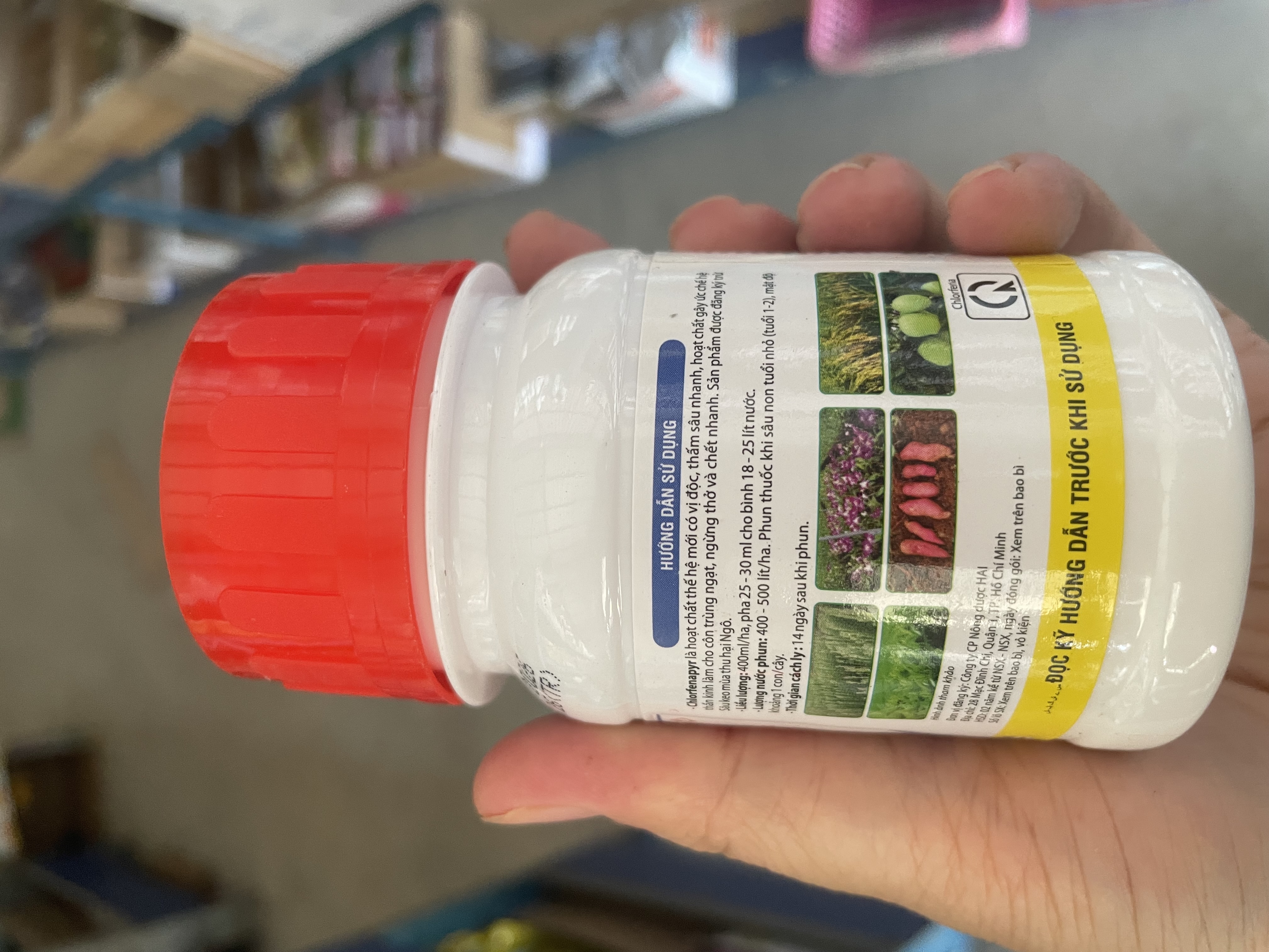 Thuốc trừ sâu Chlorfena 240SC (100m)l đặc trị sâu cuốn lá, sâu đục thân, bọ trĩ, nhện đỏ, rầy xanh