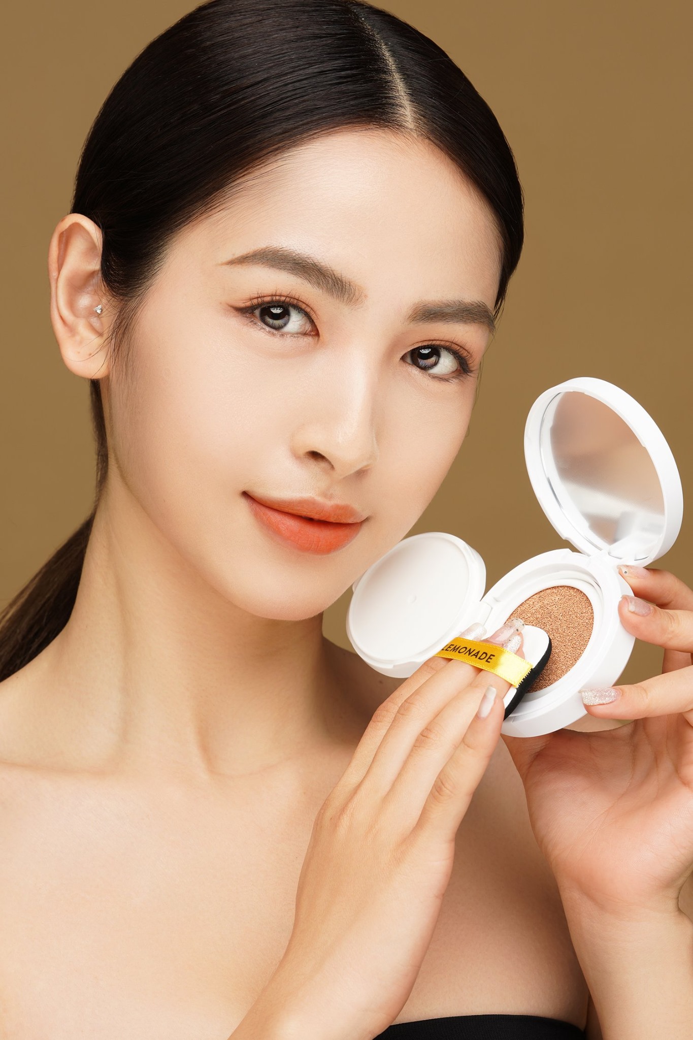 Combo Phấn nước đơn Lemonade Matte Addict Cushion 15g và Chì kẻ mày 2 đầu Want It Got It 4g