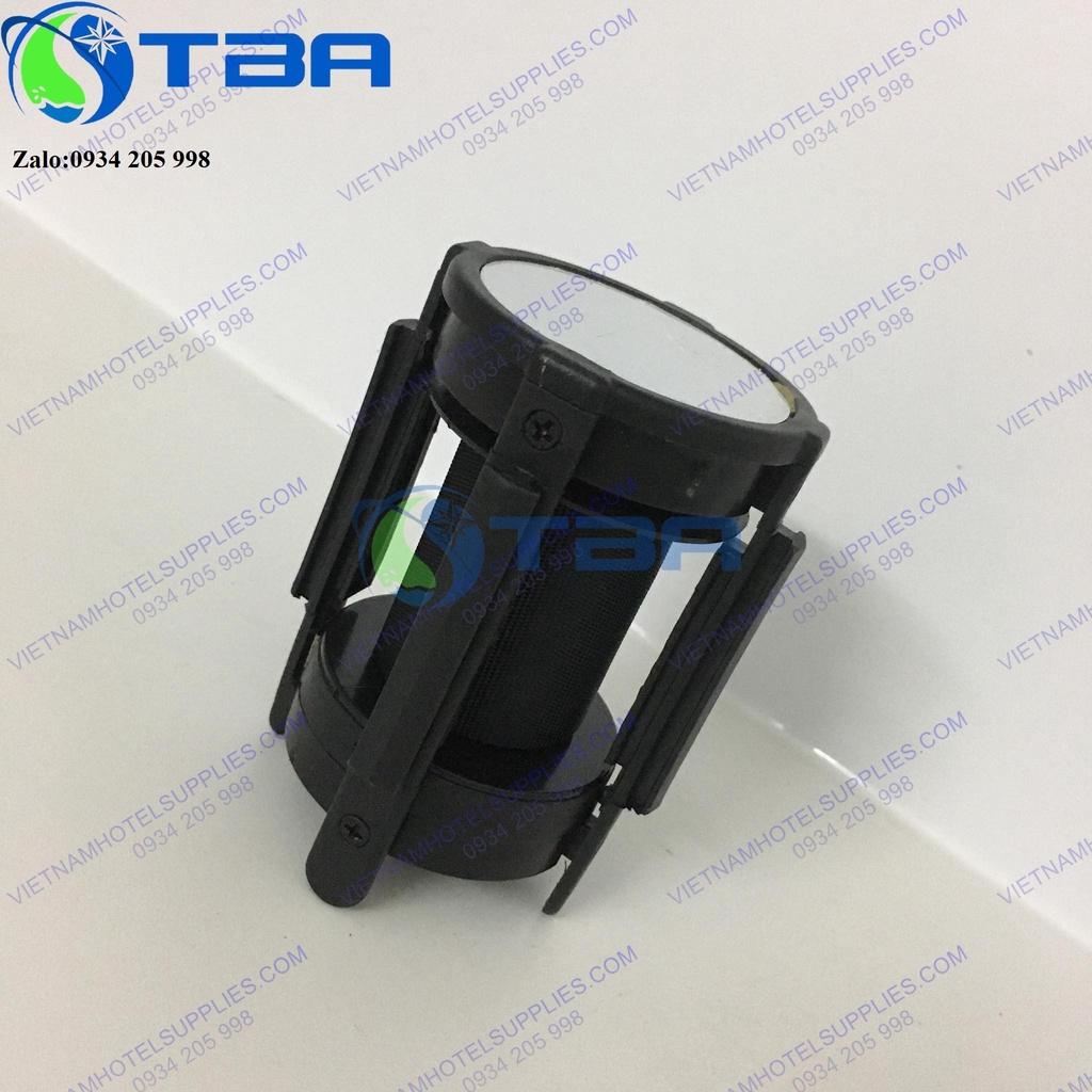 Dây căng trụ chắn 2m màu đen thay thế cho cột trụ chắn inox cao cấp
