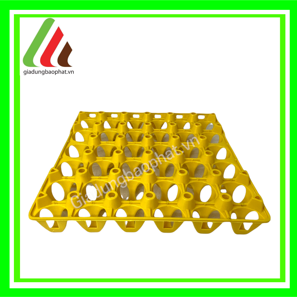 Vỉ trứng nhựa dày dặn chính hãng An Thiên kích thước 31*31cm - vỉ 30 trứng - vỉ trứng trang trại - vỉ trứng đại lý