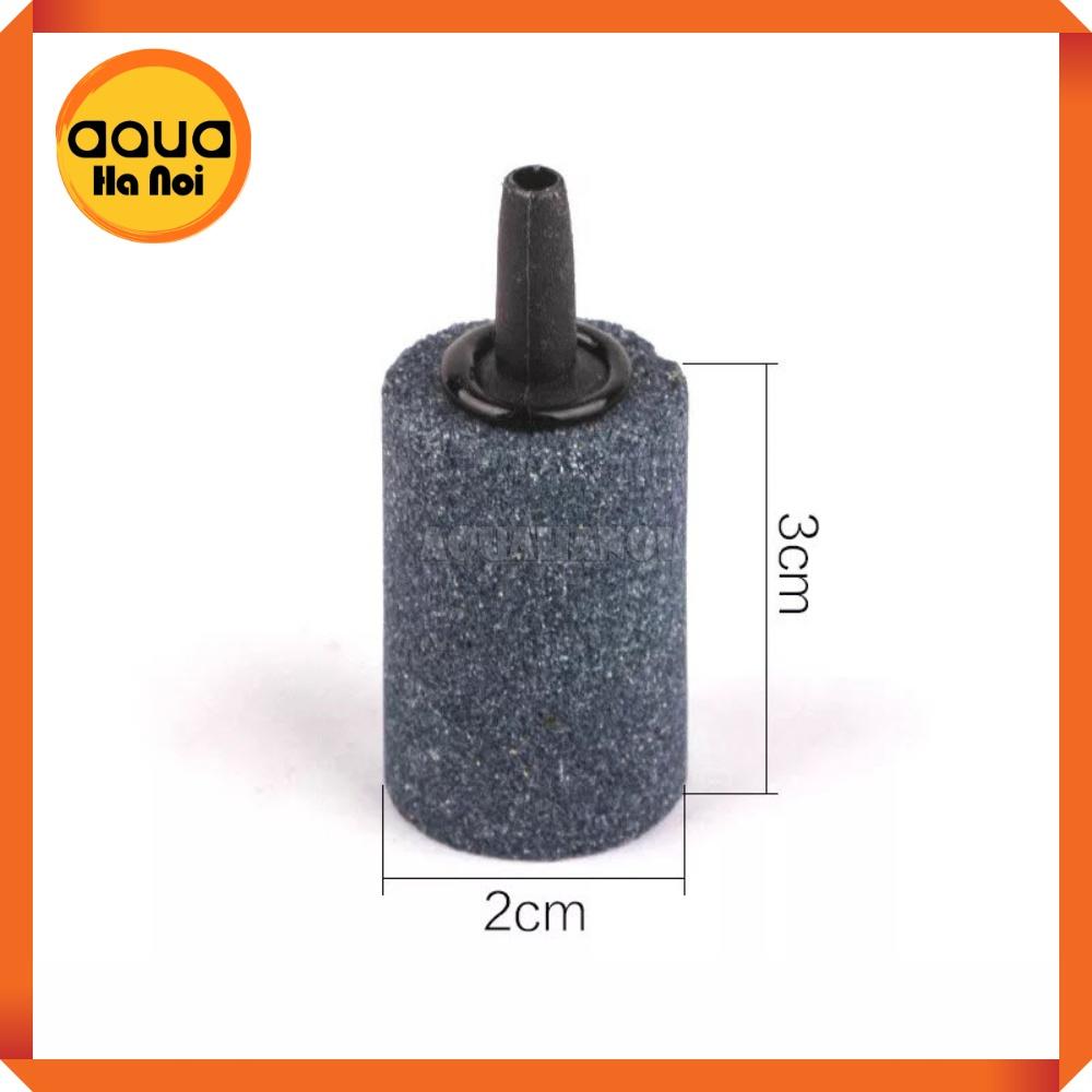 Cục sủi Oxy mini hình trụ siêu mịn 2x3cm - Đầu gắn máy sủi oxy cho bể cá cảnh thủy sinh