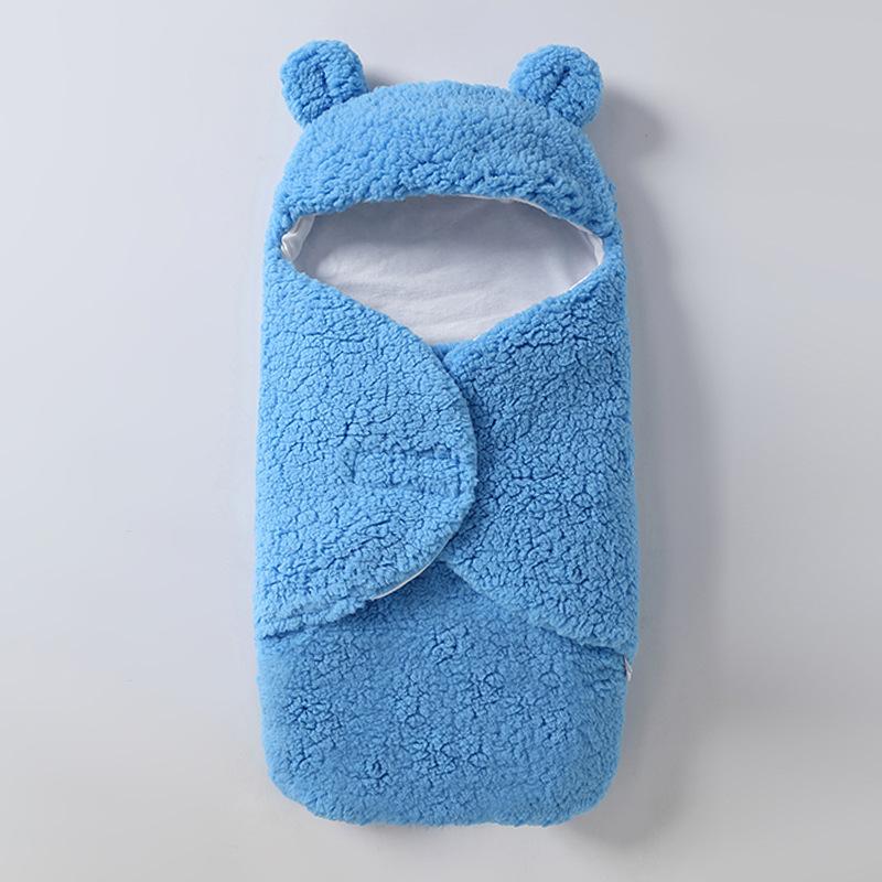 Túi Ngủ Cho Bé Mùa Đông Cotton Trẻ Em Sleepsack Footmuff Cho Xe Đẩy Dệt Kim Ngủ Tất SƠ SINH Swaddle