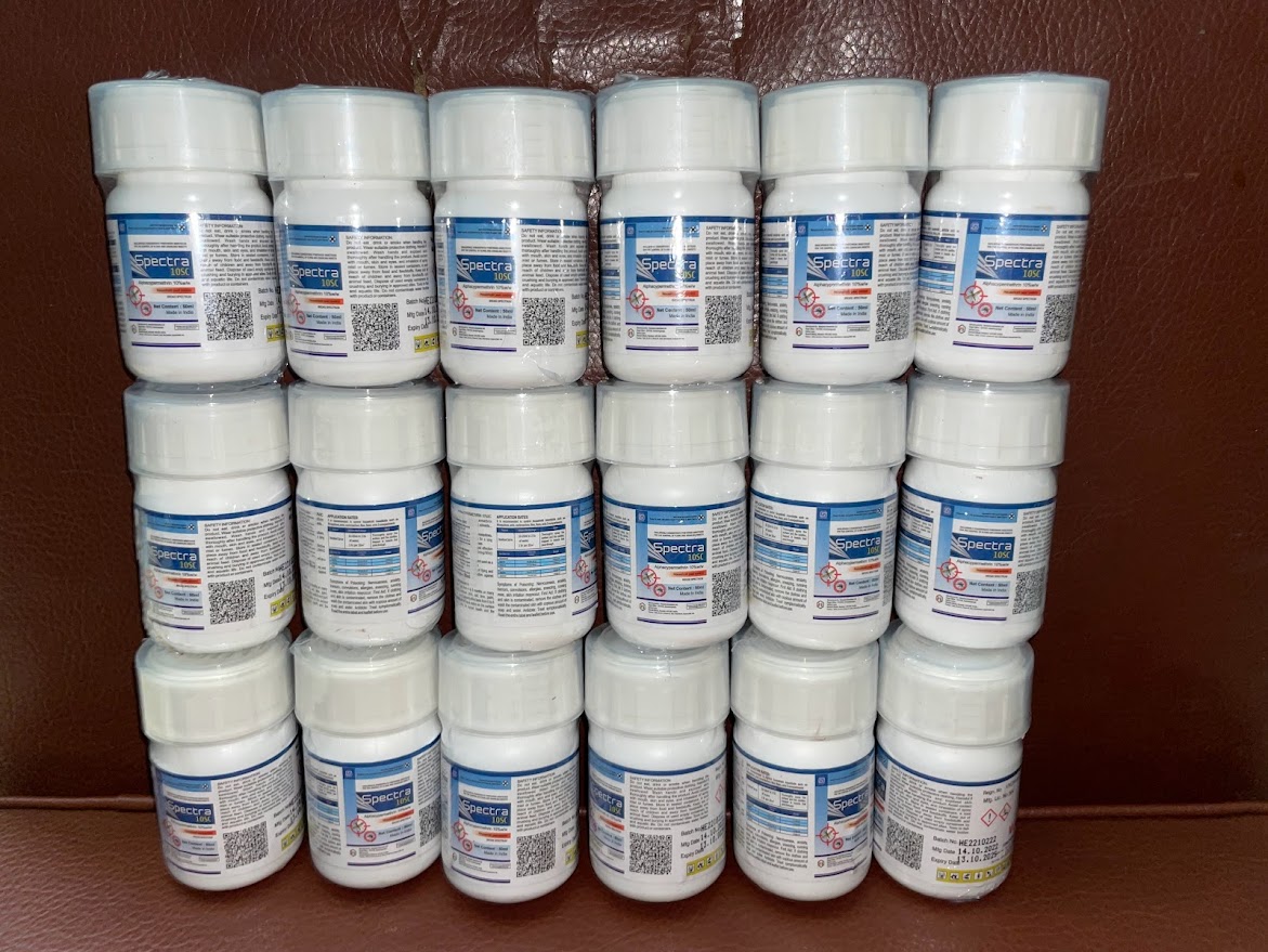(Ko mùi- Nhập Ấn Độ) Combo 02 chai Thuốc Diệt Muỗi SPECTRA 10SC chai 50ml - diệt muỗi, kiến, gián.. . tồn lưu 2-3 tháng