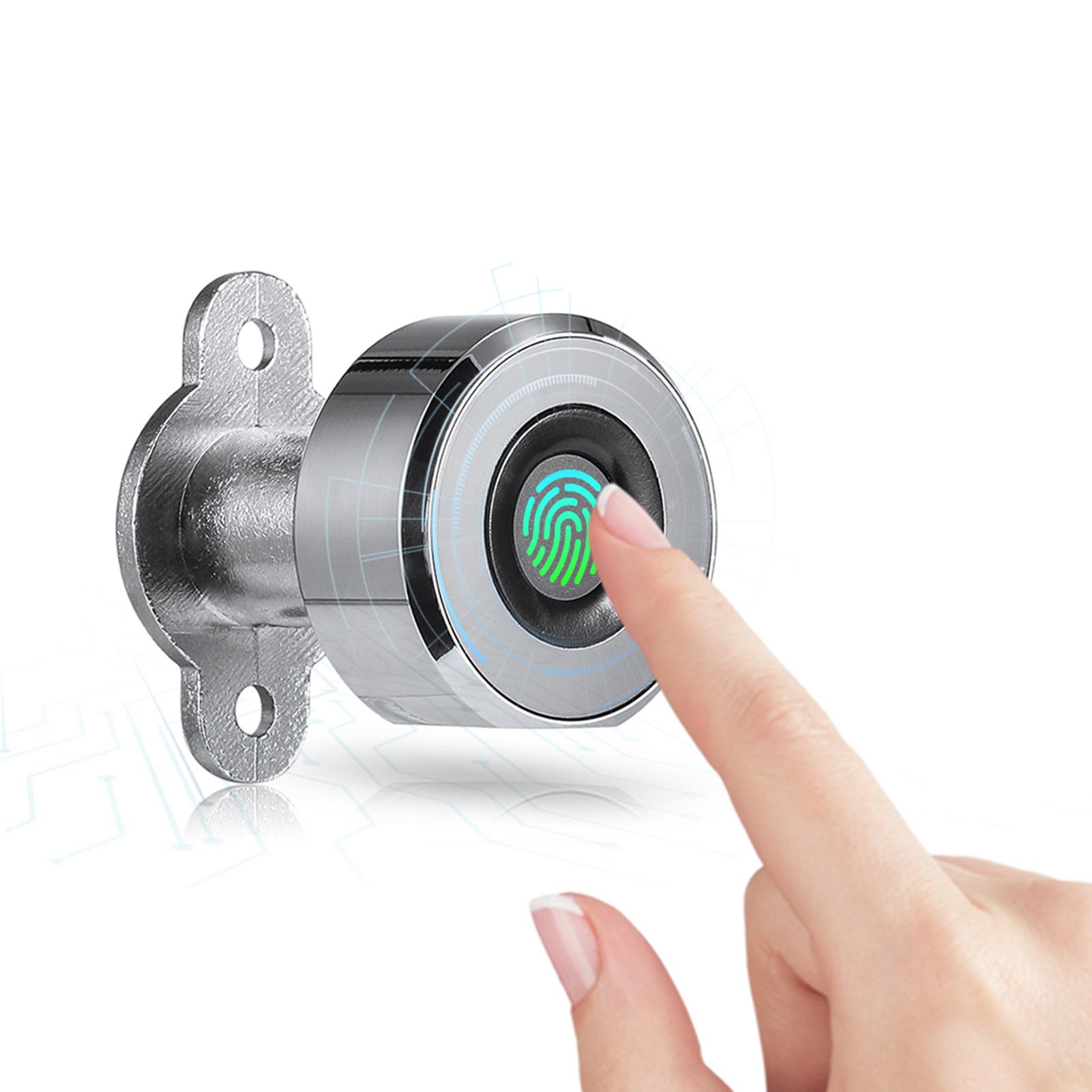 Khóa ngăn kéo thông minh BT , mở khóa vân tay, dung lượng 100 dấu vân tay