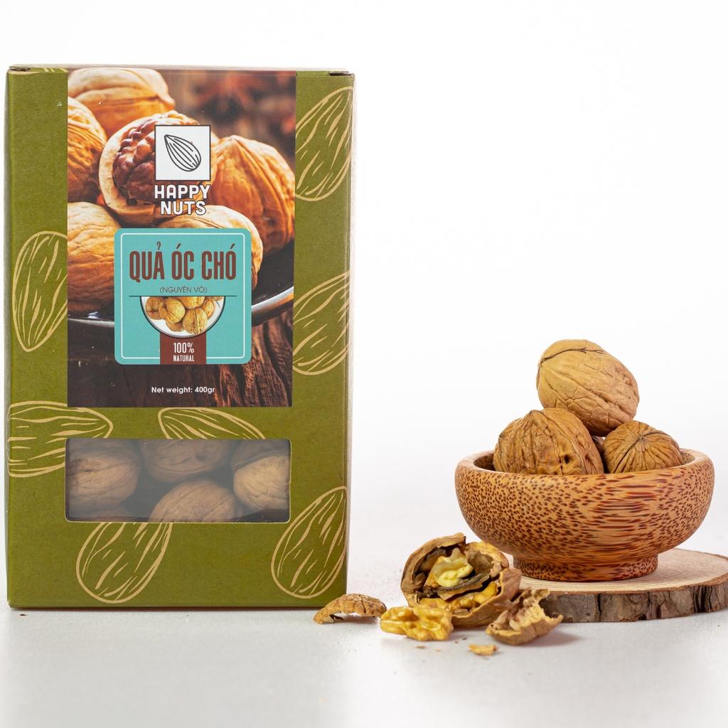 Hạt Óc Chó vàng - Nhập khẩu Mỹ - HAPPY NUTS - Hộp 400gr