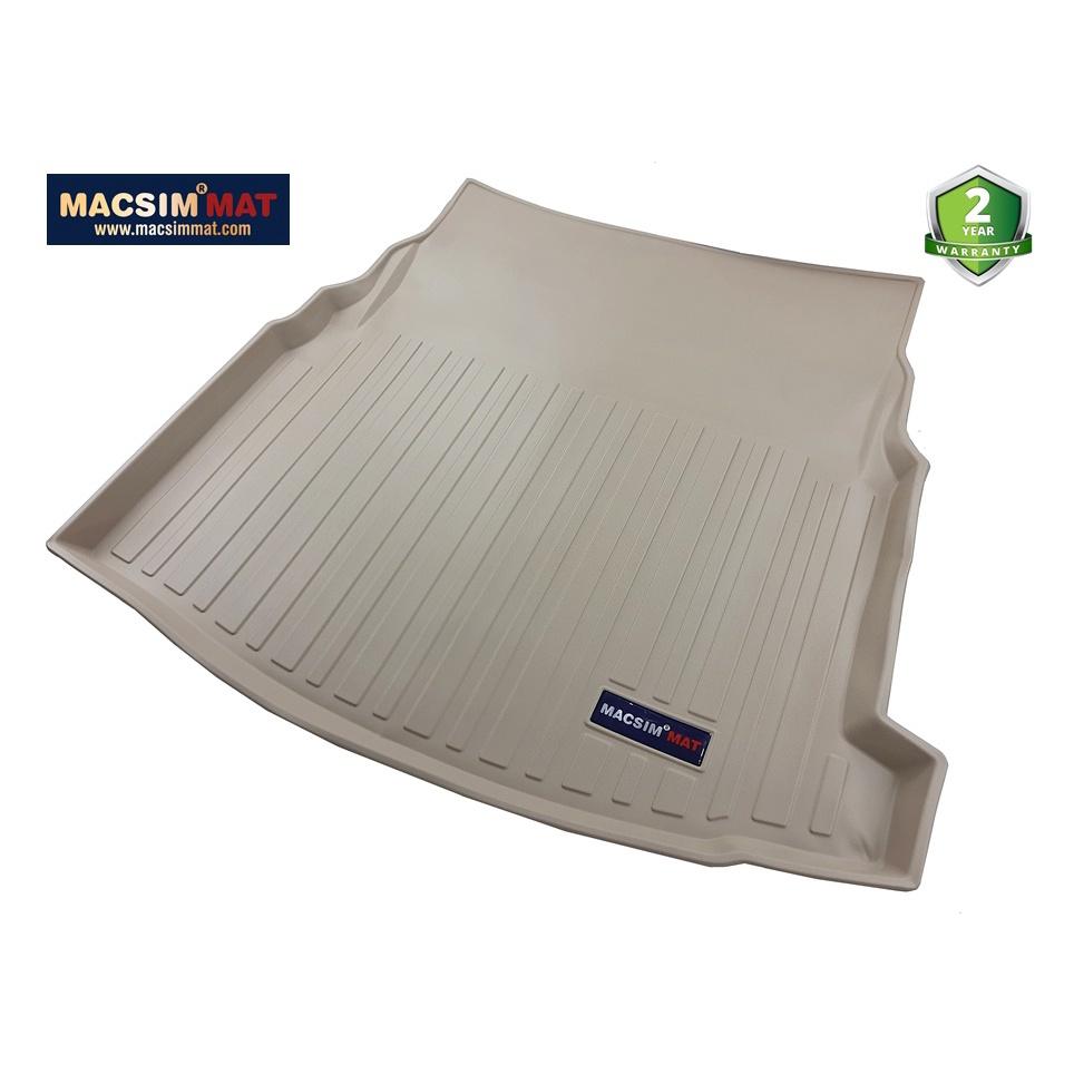 Thảm lót cốp xe ô tô Mercedes W213 2015-nay**nhãn hiệu Macsim chất liệu TPV cao cấp màu đen, màu be