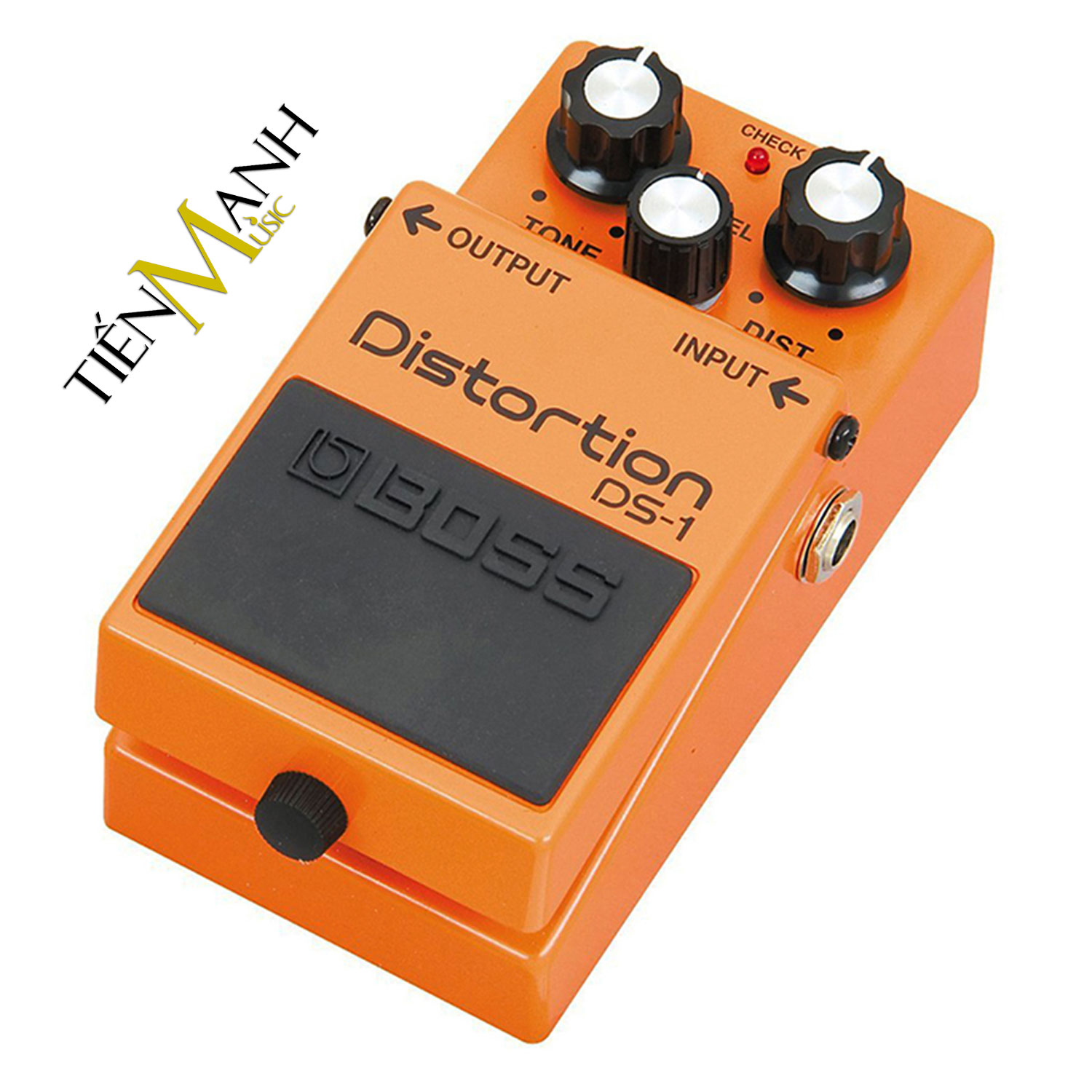 Phơ Guitar Boss DS-1 Distortion - Bàn đạp Fuzz Pedals Effects DS1 Hàng Chính Hãng - Kèm Móng Gẩy DreamMaker