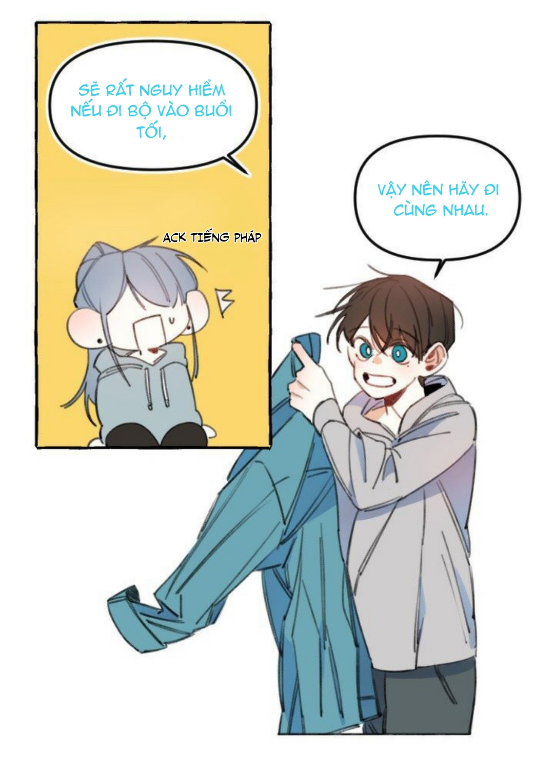 tình yêu có cần app dịch? chapter 3 35