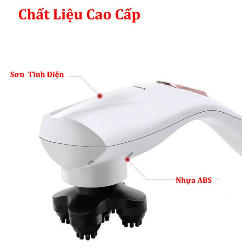Máy đấm lưng_Máy massage toàn thân 6 đầu