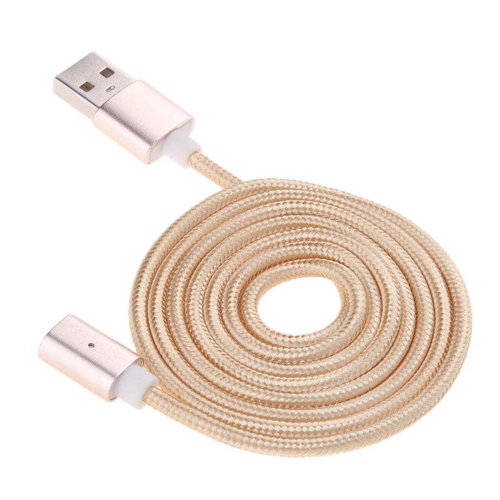 High USB Male To Micro-USB 5P Male Nylon Sync & Charging Cable