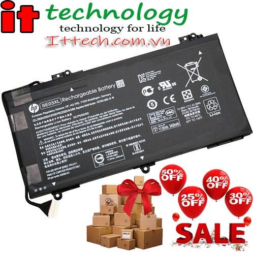 Pin dùng cho Laptop HP Pavilion 14-AL005ng SE03XL 14-AL004ng 14-AL003ng 14-AL001ng 14-AL000 14-AL162TX 14-AL163TX 14-AL164TX