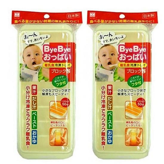 Khay Trữ Đông Bye Bye Có Nắp