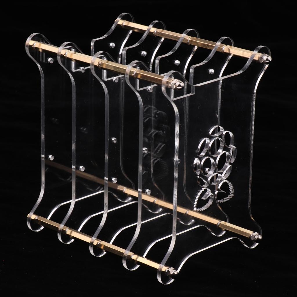 Acrylic Clear Case 4 Layer Enclosure for Pi 3 B+ / Pi 2
