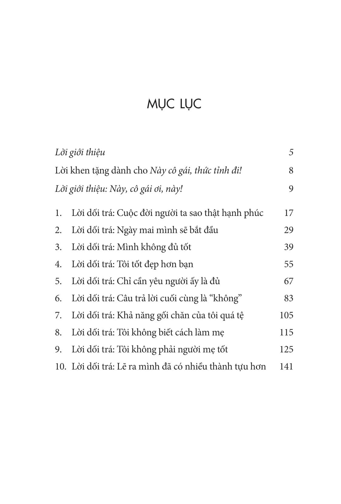 Này Cô Gái, Thức Tỉnh Đi! (Tái Bản 2020)