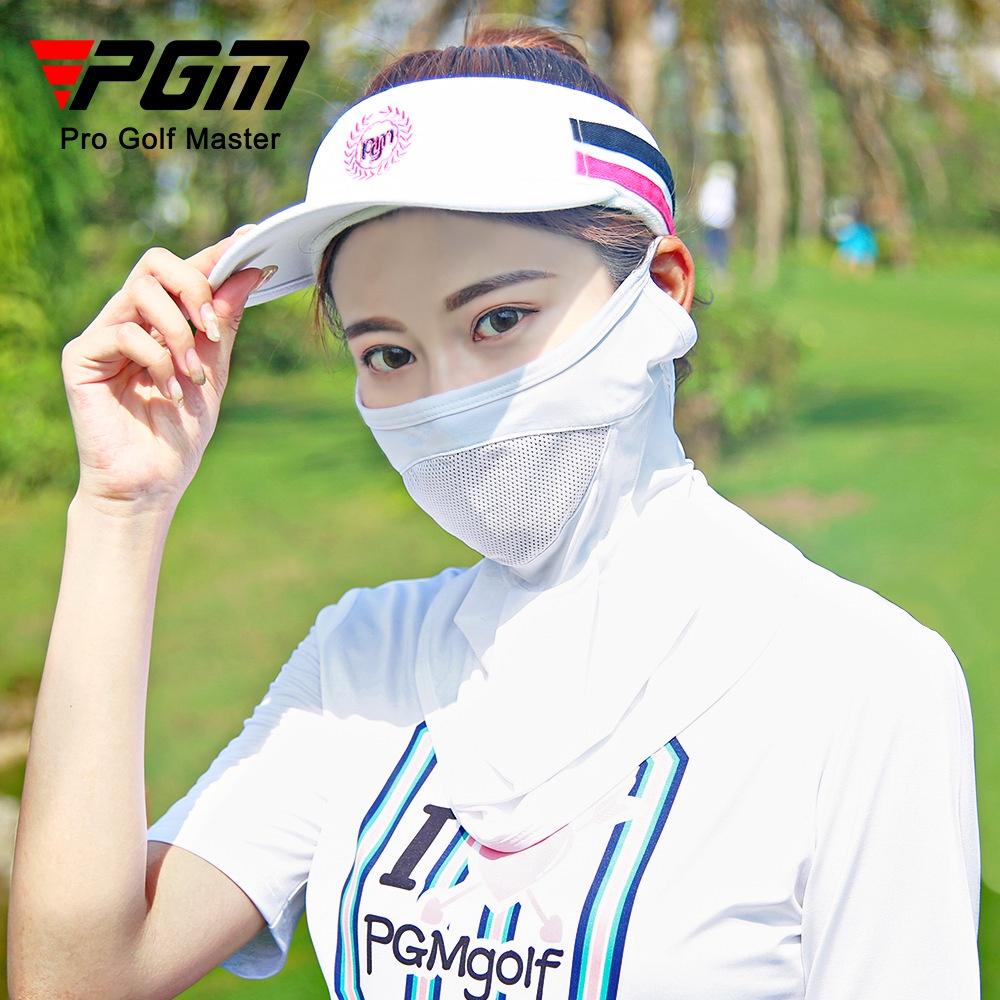 Khẩu trang chống nắng golf nữ PGM khăn che mặt ngăn tia UV KT002 - Hàng Chính Hãng