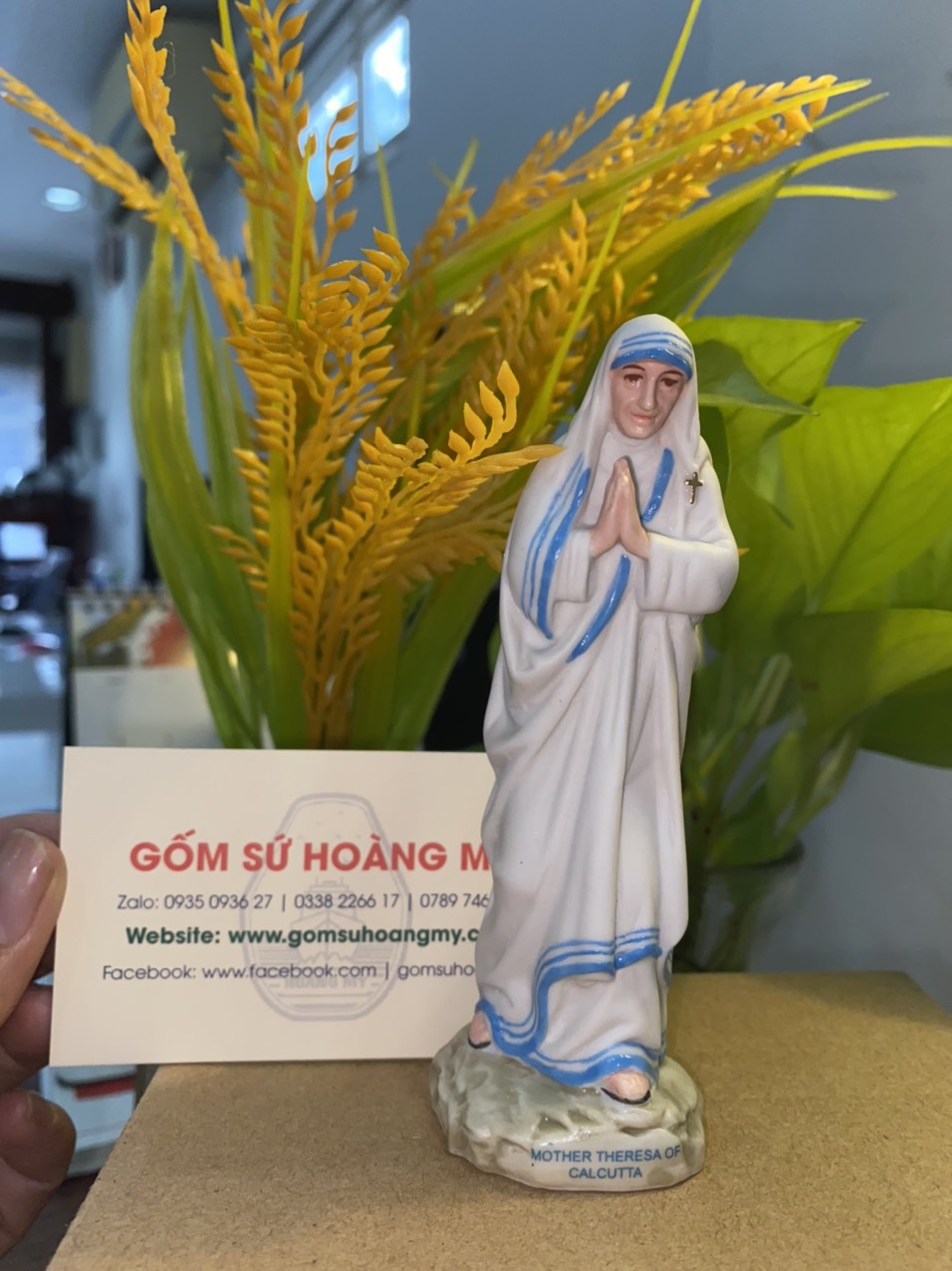 Tượng công giáo Mẹ Teresa CALCUTTA 13cm