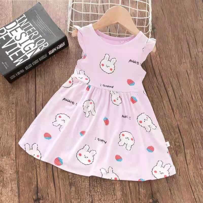 Váy , đầm xuất hàn bé gái 10-25kg_Hàng QCCC chất cotton lạnh mềm_mịn_co_giãn 4c