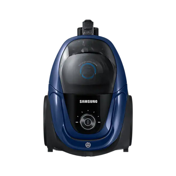 Máy Hút Bụi Samsung Dạng Hộp 360W Turbine Không Xoắn Tóc Màu Xanh Dương VC18M3110VB/SV - Hàng chính hãng